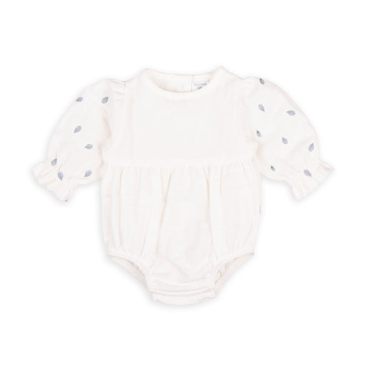 Snow White Embroidery Bodysuit