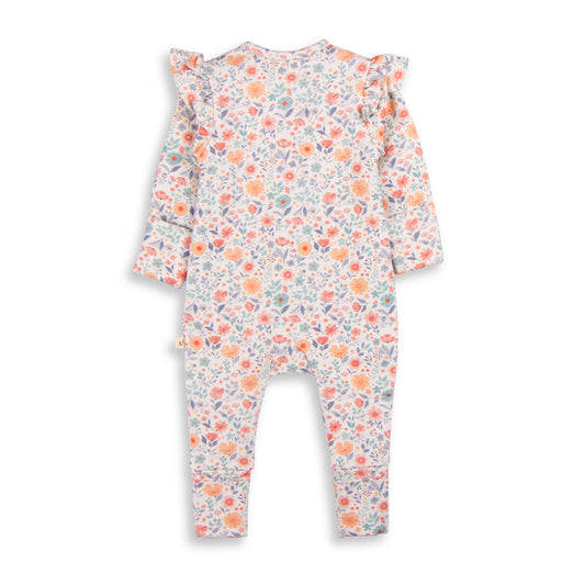 Cottage Garden Long Sleeve Zipsuit