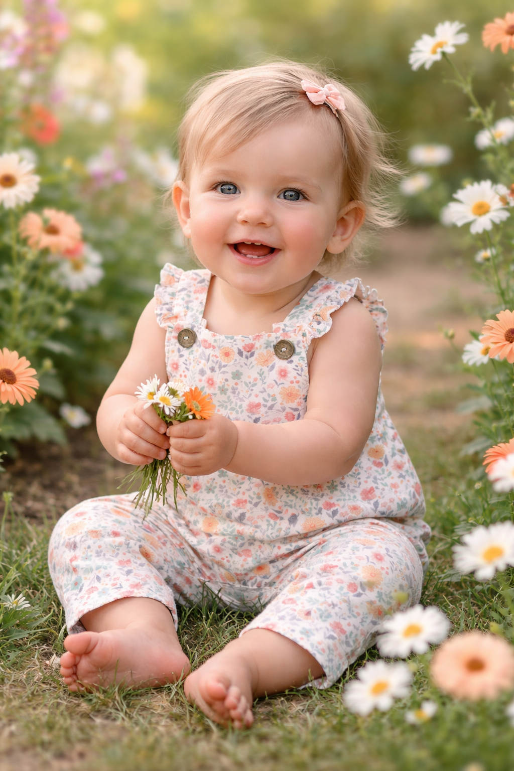Cottage Garden Frill Overall