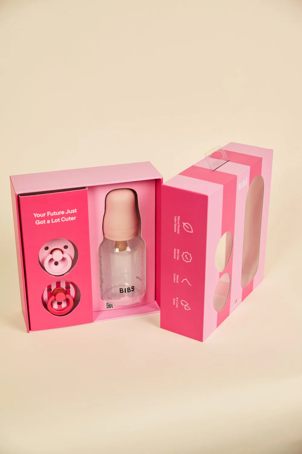 BIBS Gift Set, Baby Sprinkle - Blush
