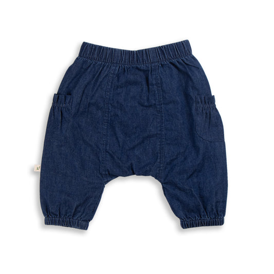 Girls Denim Sweatpants