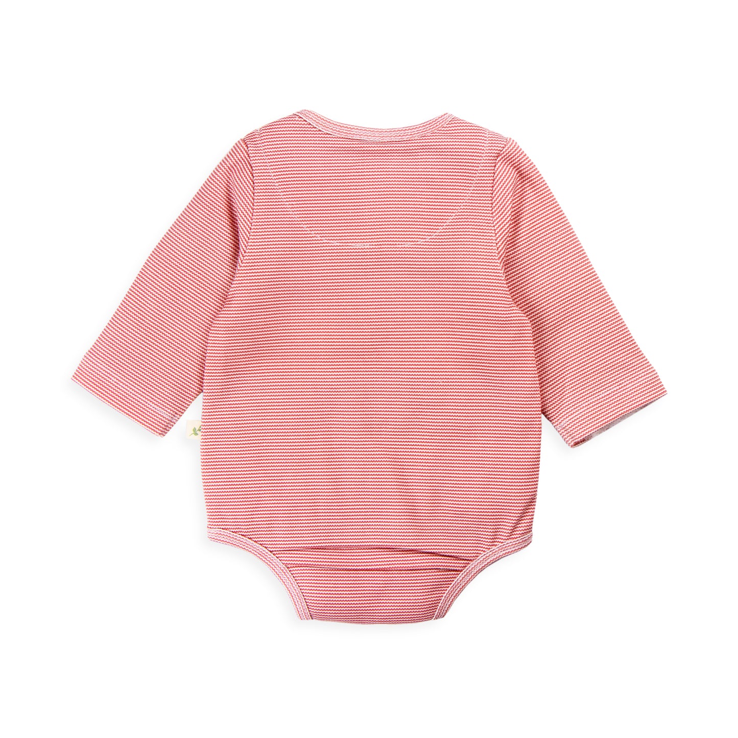 Cedar Stripes Long Sleeve Henley Bodysuit