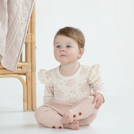 Aster & Oak Blush Knit Legging
