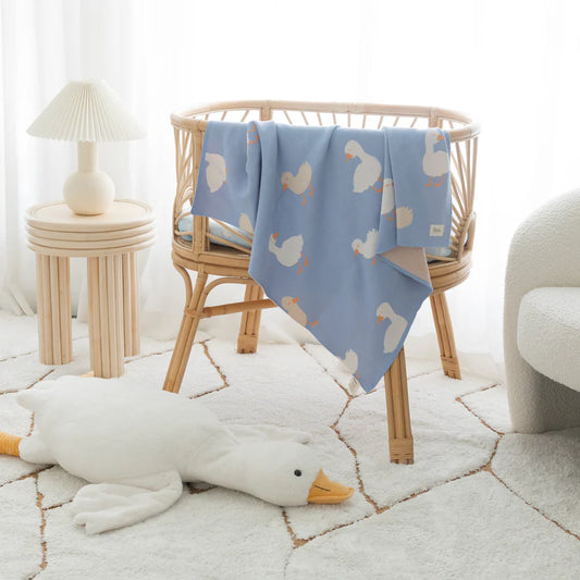 Blue Ducks Luxe Knit Blanket