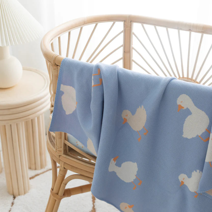 Blue Ducks Luxe Knit Blanket