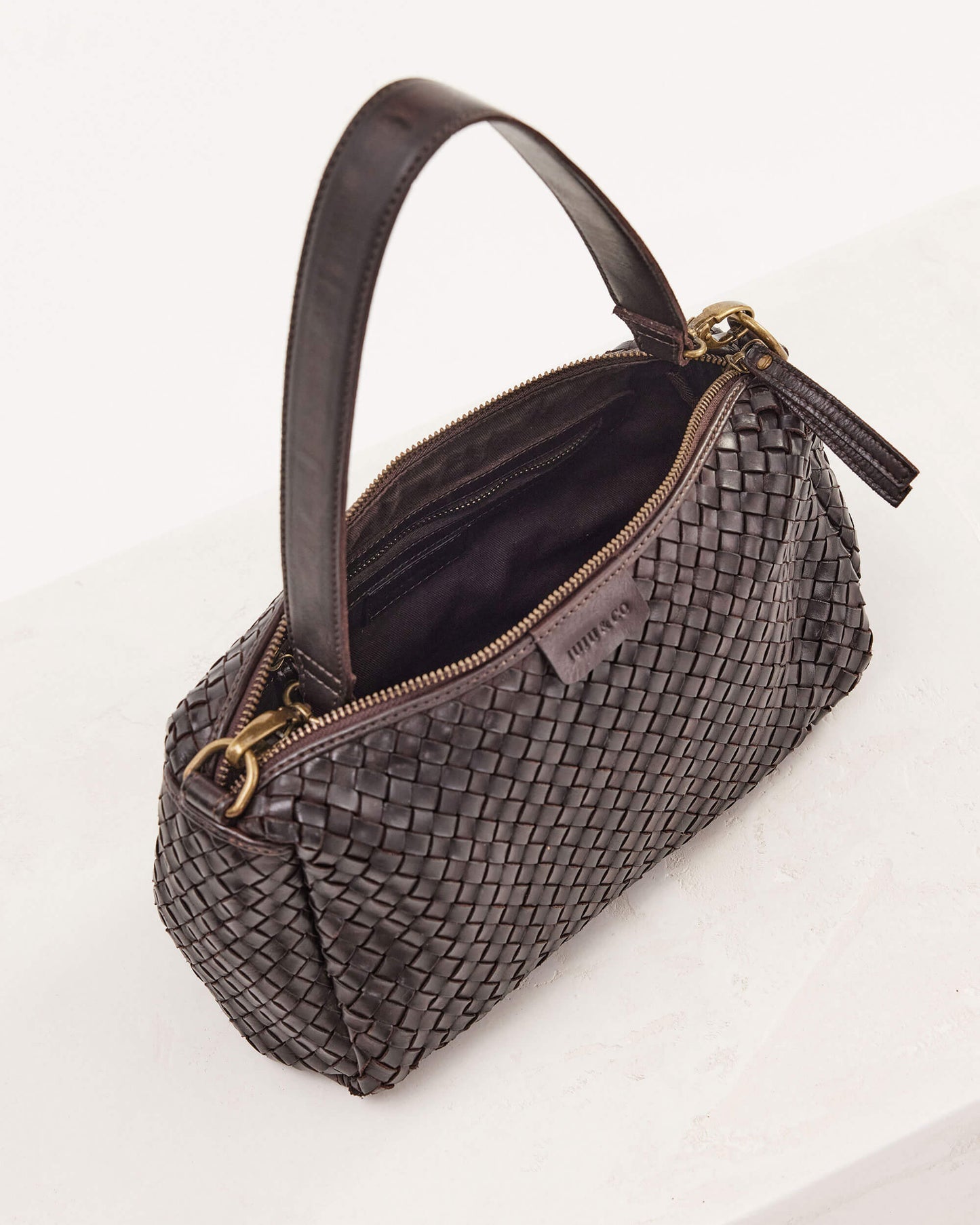 Juju & Co. Basque Midi Bag - Chocolate