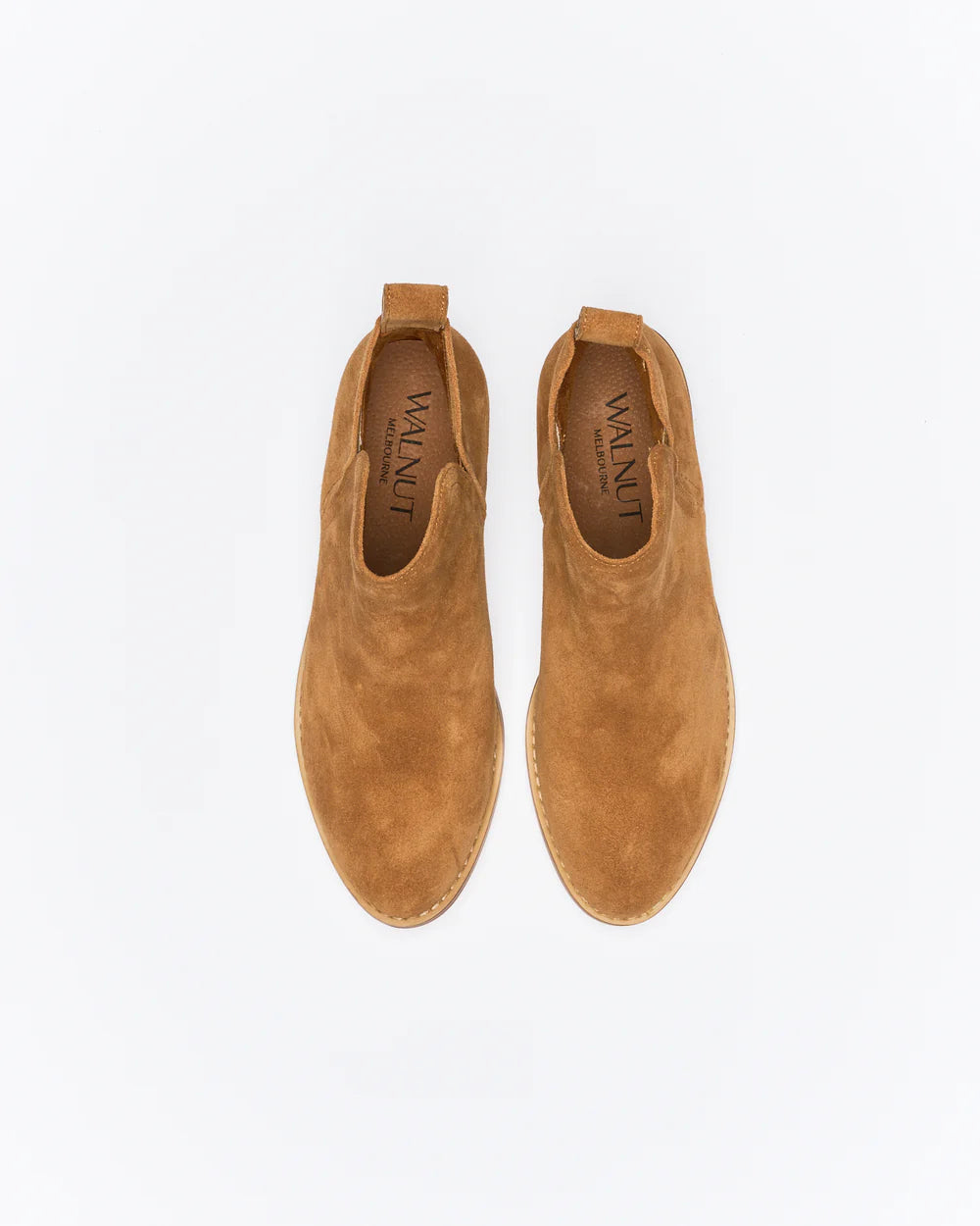 Douglas Leather Boot - Tan Suede