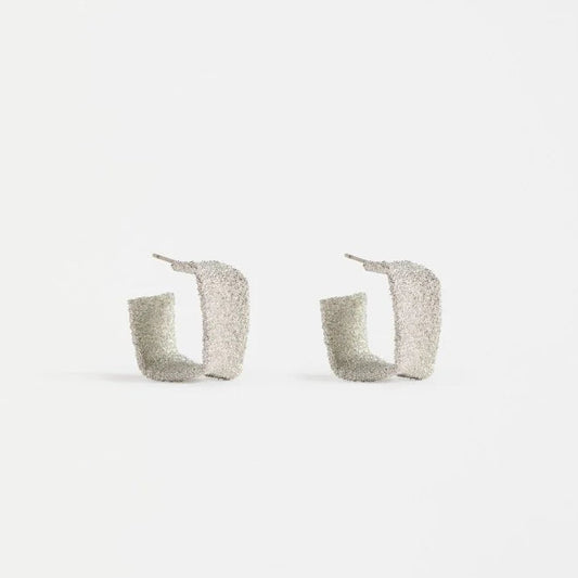 ELK Detta Hoop Earring - Silver