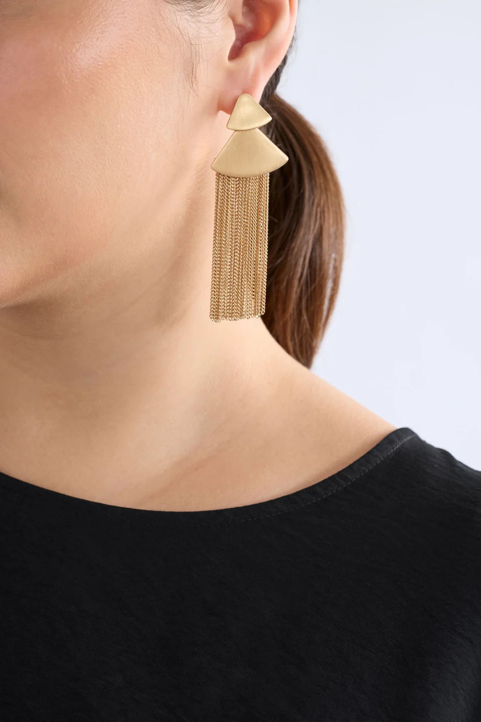ELK Ofra Gold Drop Earrings