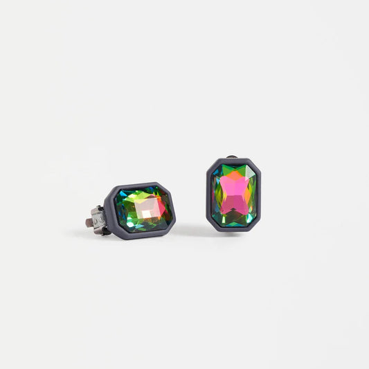 Elk Jule Clip-On Earring - Green