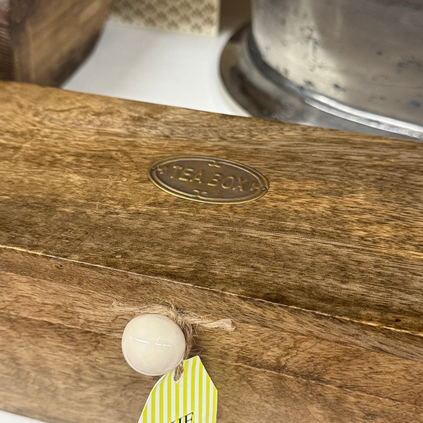 Wooden Tea Box