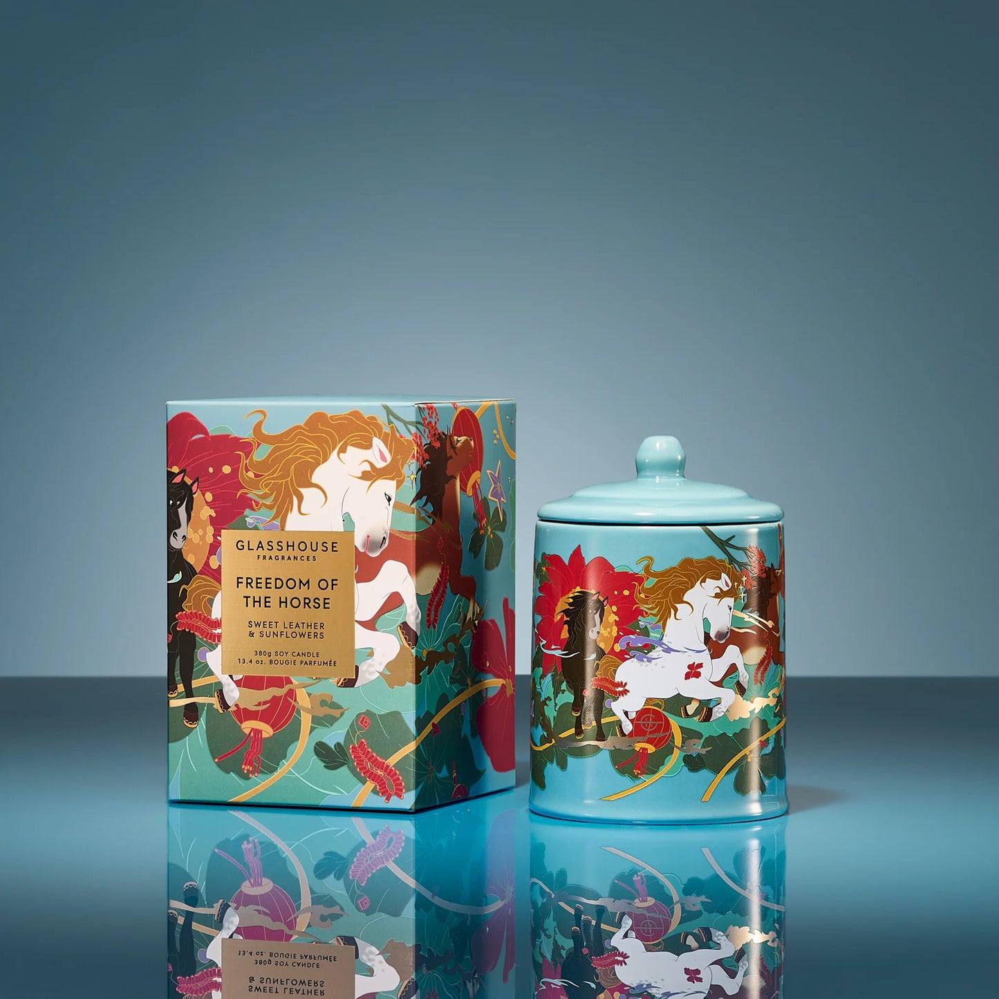 Glasshouse Freedom of the Horse Candle 380g