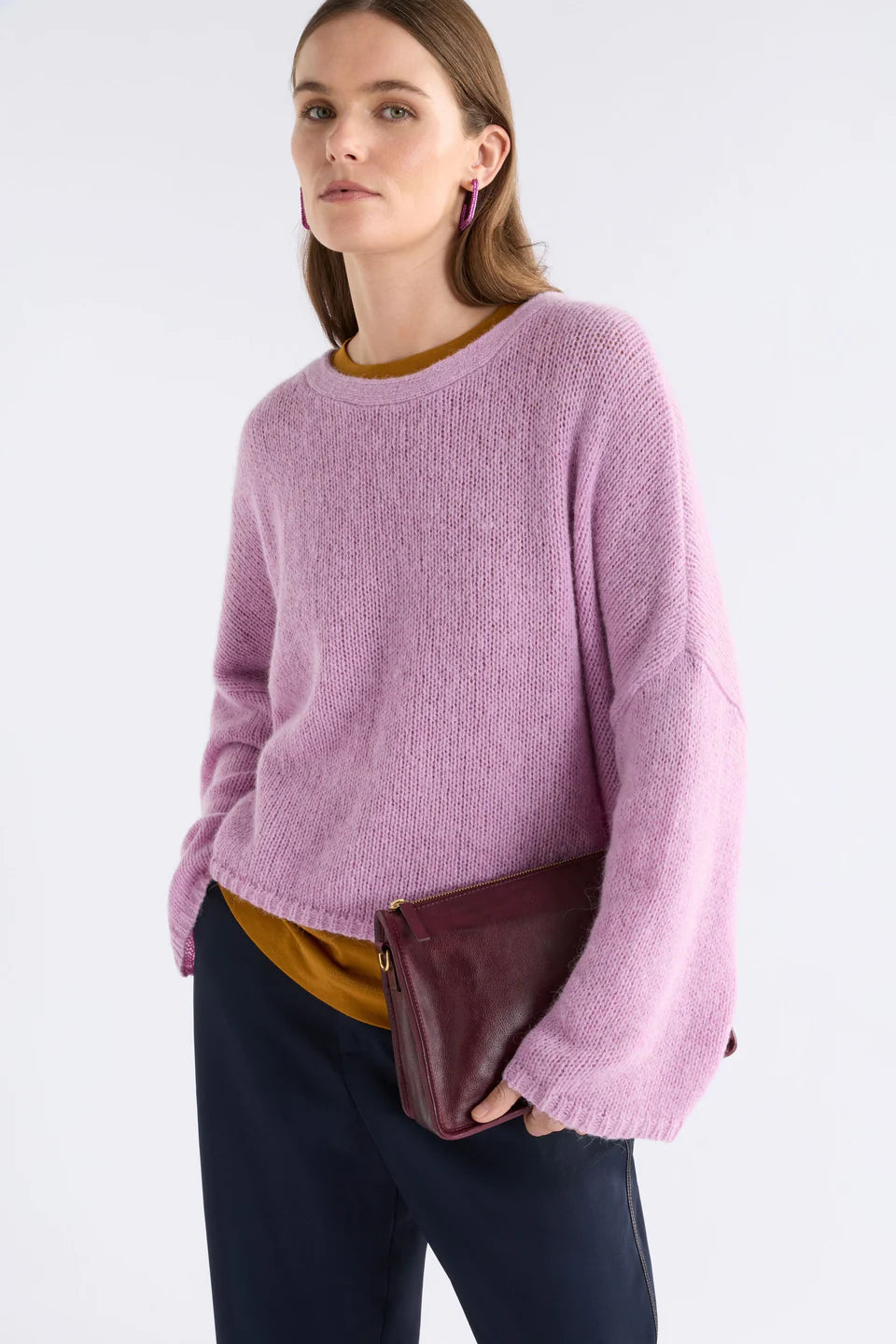 ELK Halben Crossbody Bag - Bordeaux