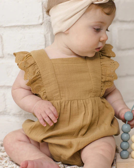 Naomi Romper - Honey