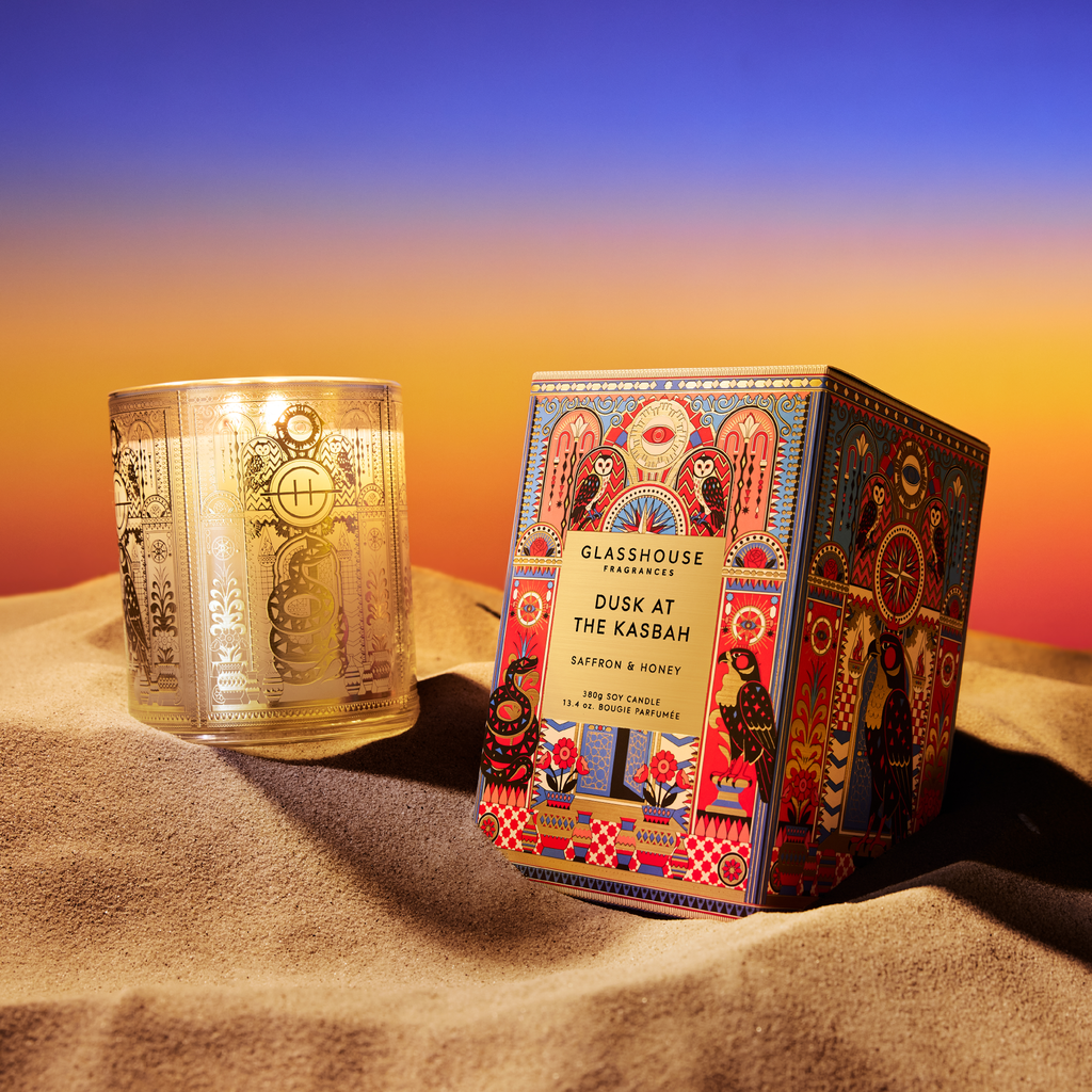 Glasshouse Dusk at Kasbah Candle 380g
