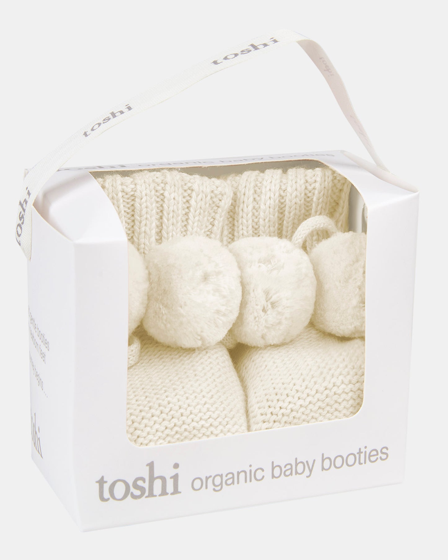 Organic Booties Yummy Cream