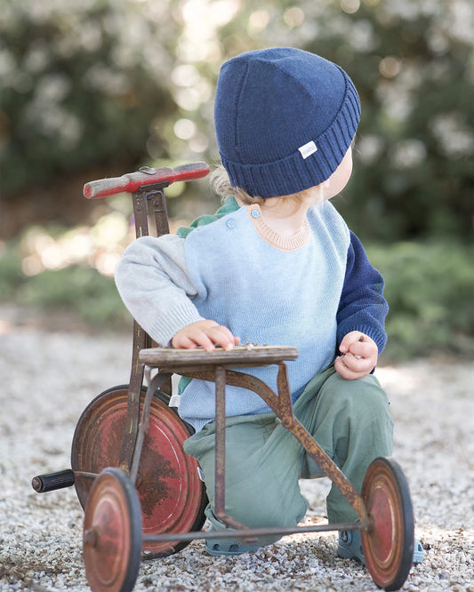 Organic Pullover Bobby Bluebell