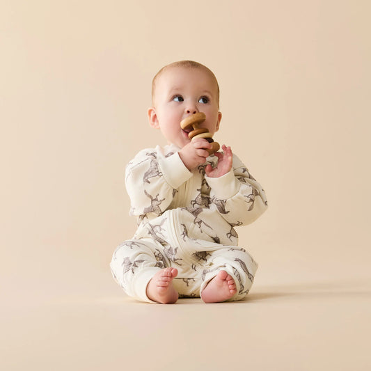 Little Unicorn Organic Terry Growsuit