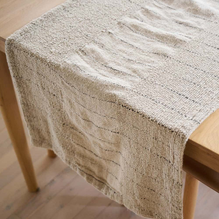 Mayla Linen Runner - Natural