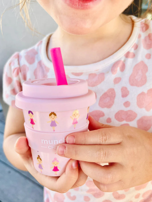 Ballerina Babychino Cup - Straw Included