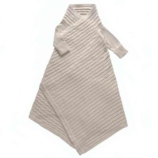 Luxury Cable Shwrap - Sand