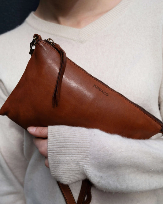 Juju & Co. Monterey Crossbody Cognac