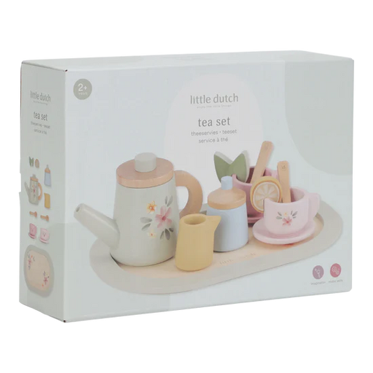 Wooden Tea Set