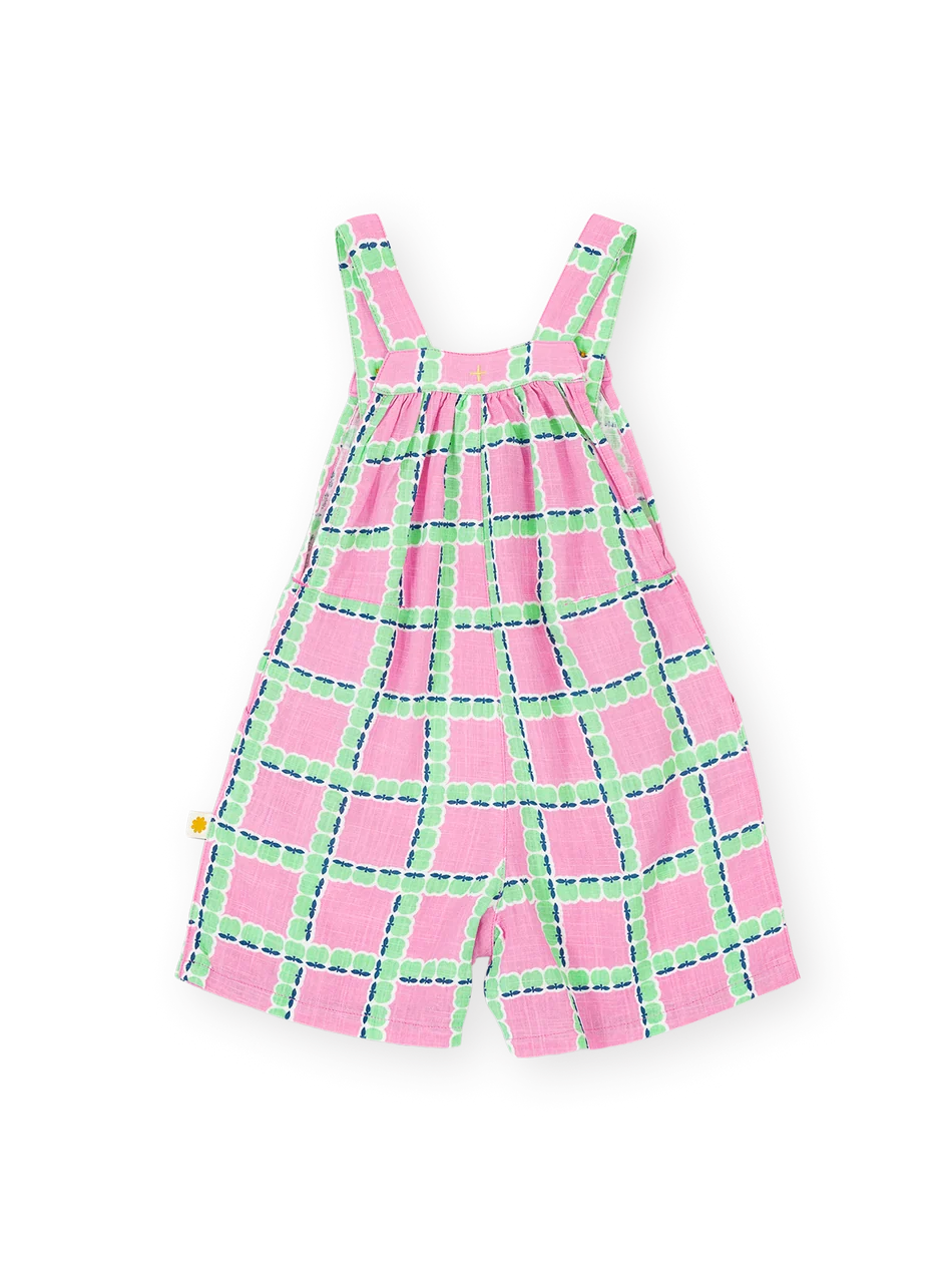 Goldie + Ace Apple Check Jumpsuit