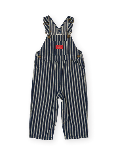 Railroad Stripe Austin Overalls