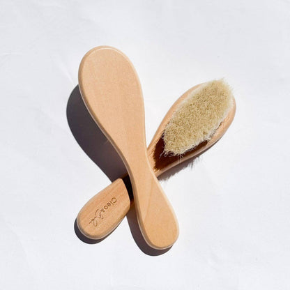 Natural Beach Wood - Baby Hairbrush