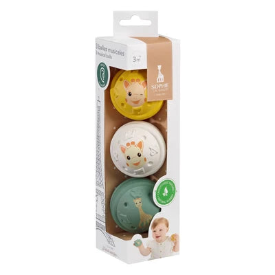 3 Musical Balls Sensory Toys