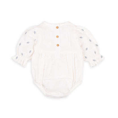 Snow White Embroidery Bodysuit