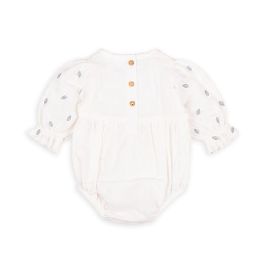 Snow White Embroidery Bodysuit