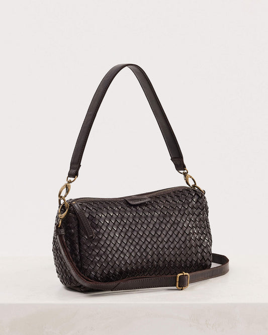 Juju & Co. Basque Midi Bag - Chocolate