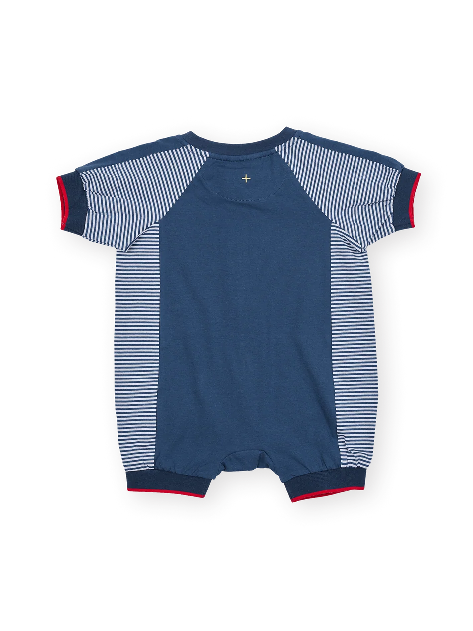 Stripe Relaxed Romper