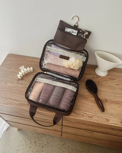 Louenhide Kenya Cosmetic Bag - Chocolate