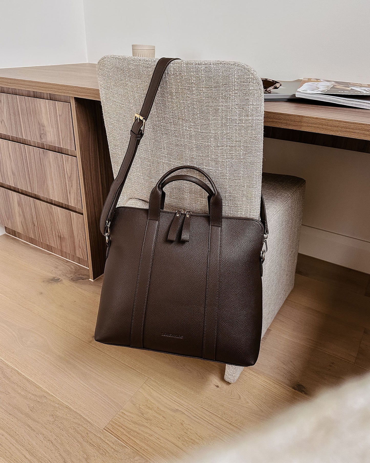 Louenhide Rhodes Laptop Bag - Chocolate