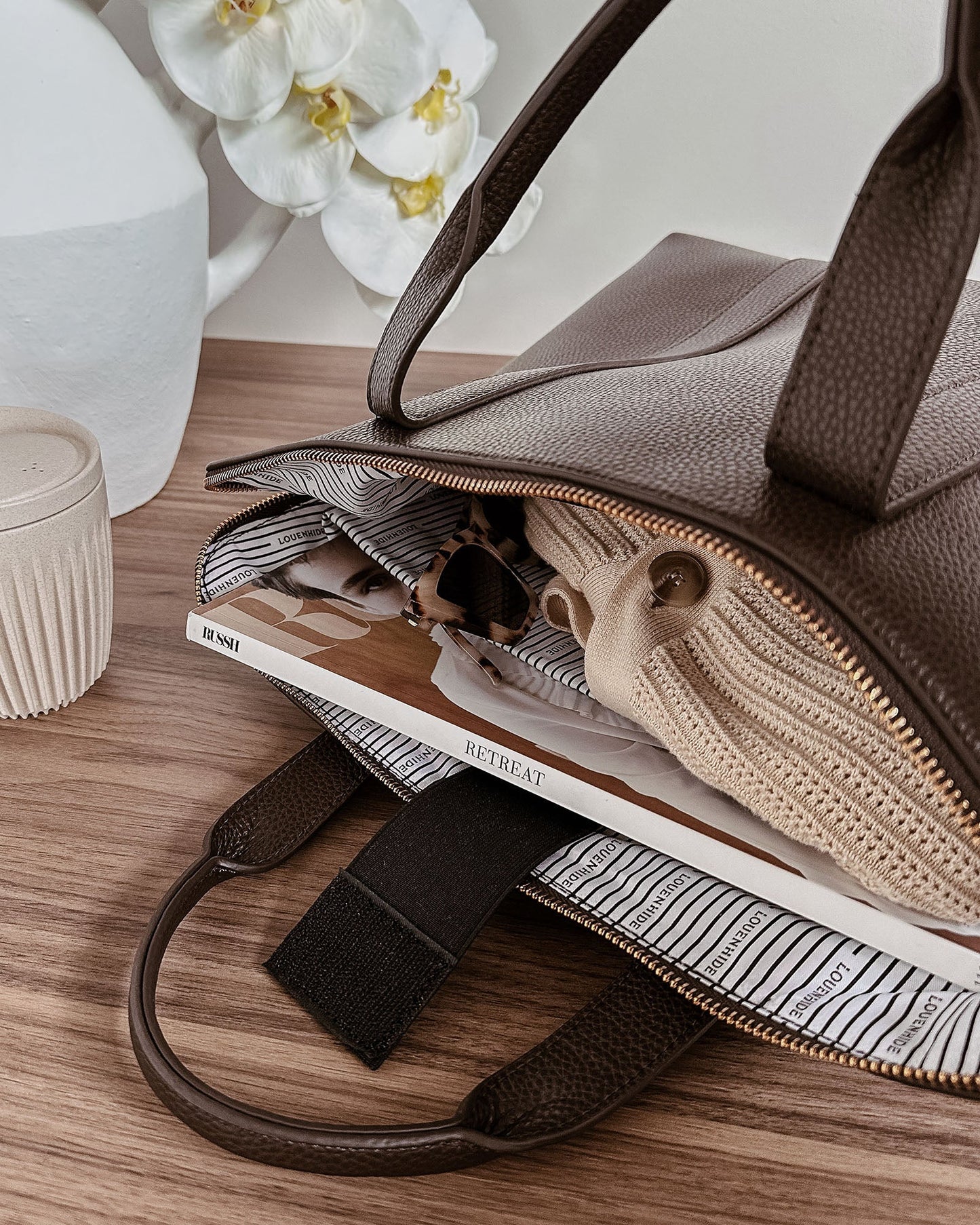 Louenhide Rhodes Laptop Bag - Chocolate