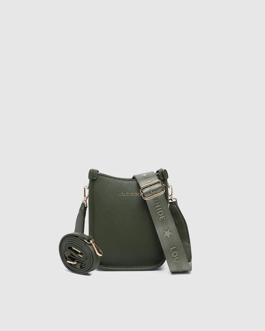 Louenhide Parker Phone Crossbody Bag - Olive