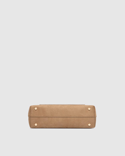 Louenhide Arden Suedette Shoulder Bag - Honey
