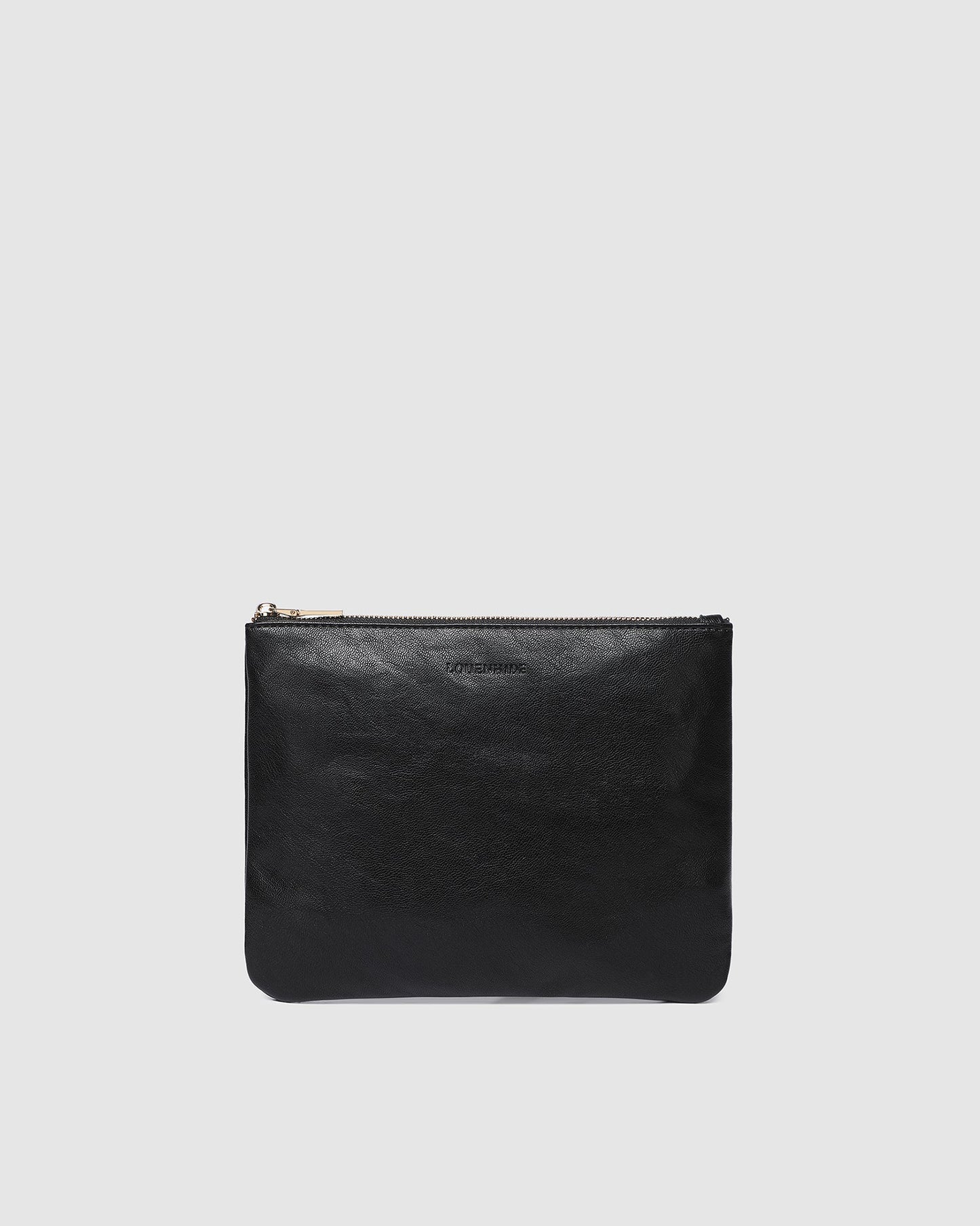 Louenhide Louie Pouch - Saddle Black