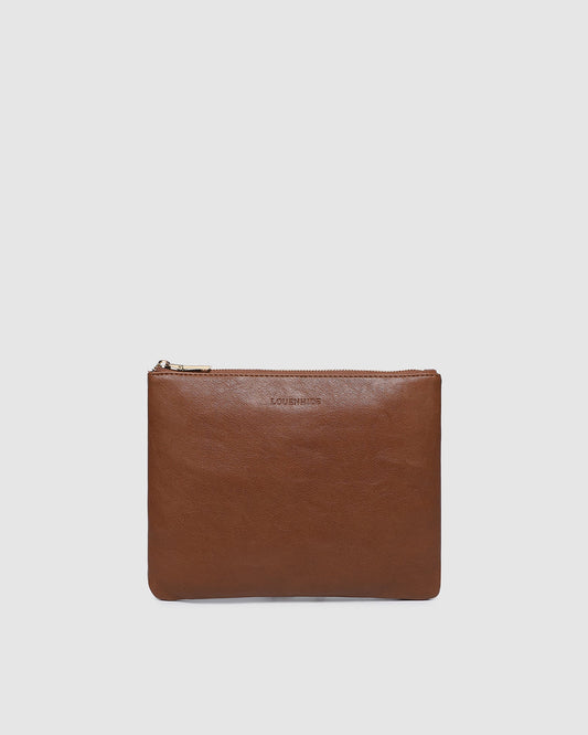 Louenhide Louie Pouch - Saddle Cognac