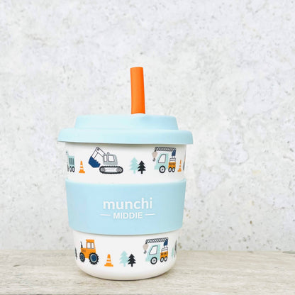 Truck Middie Single Cup - Straw Included