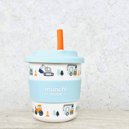 Truck Middie Single Cup - Straw Included