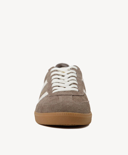 Goodsole 2001 Parallel - Walnut Suede / Ivory Leather