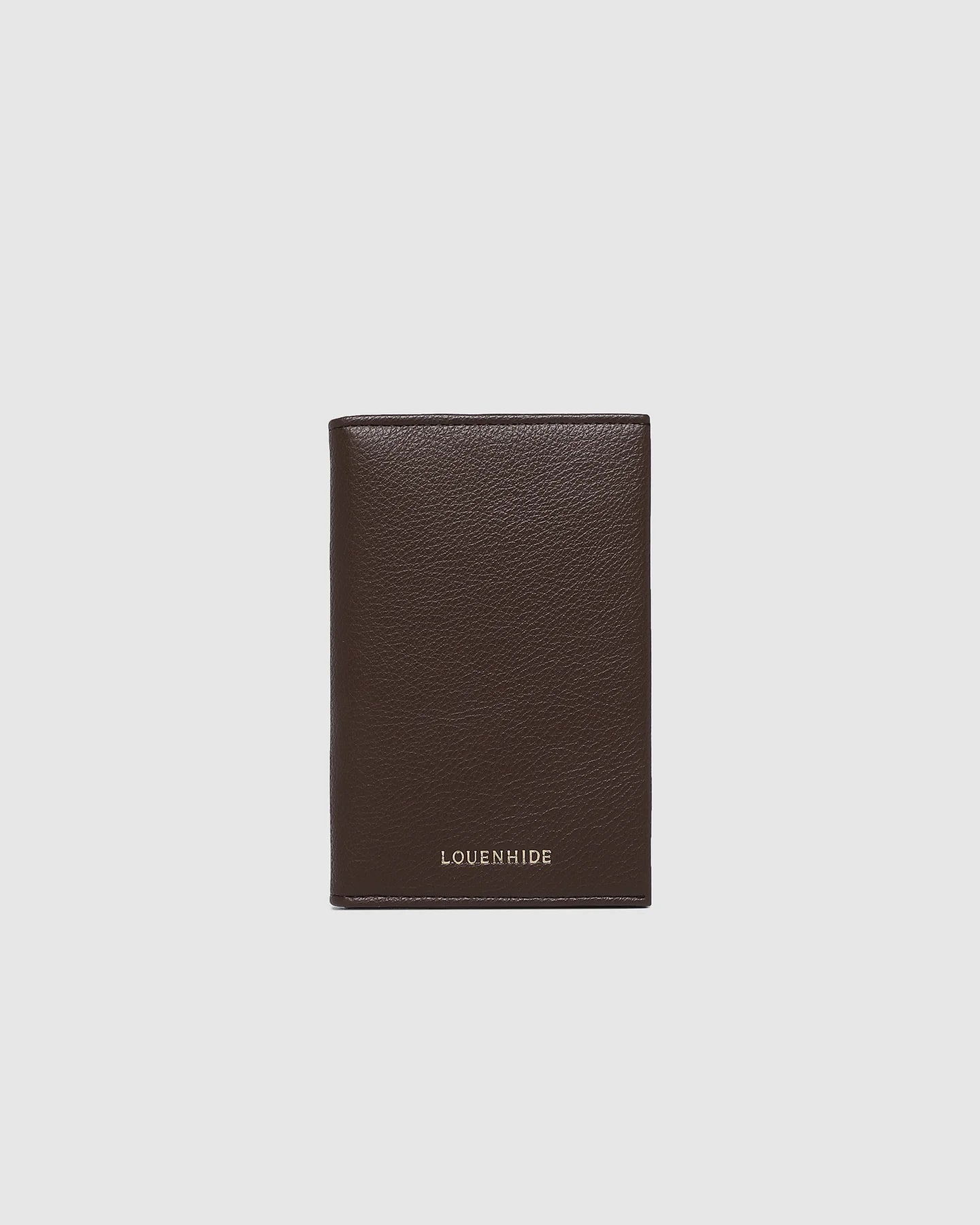 Louenhide Venice Passport Holder - Chocolate