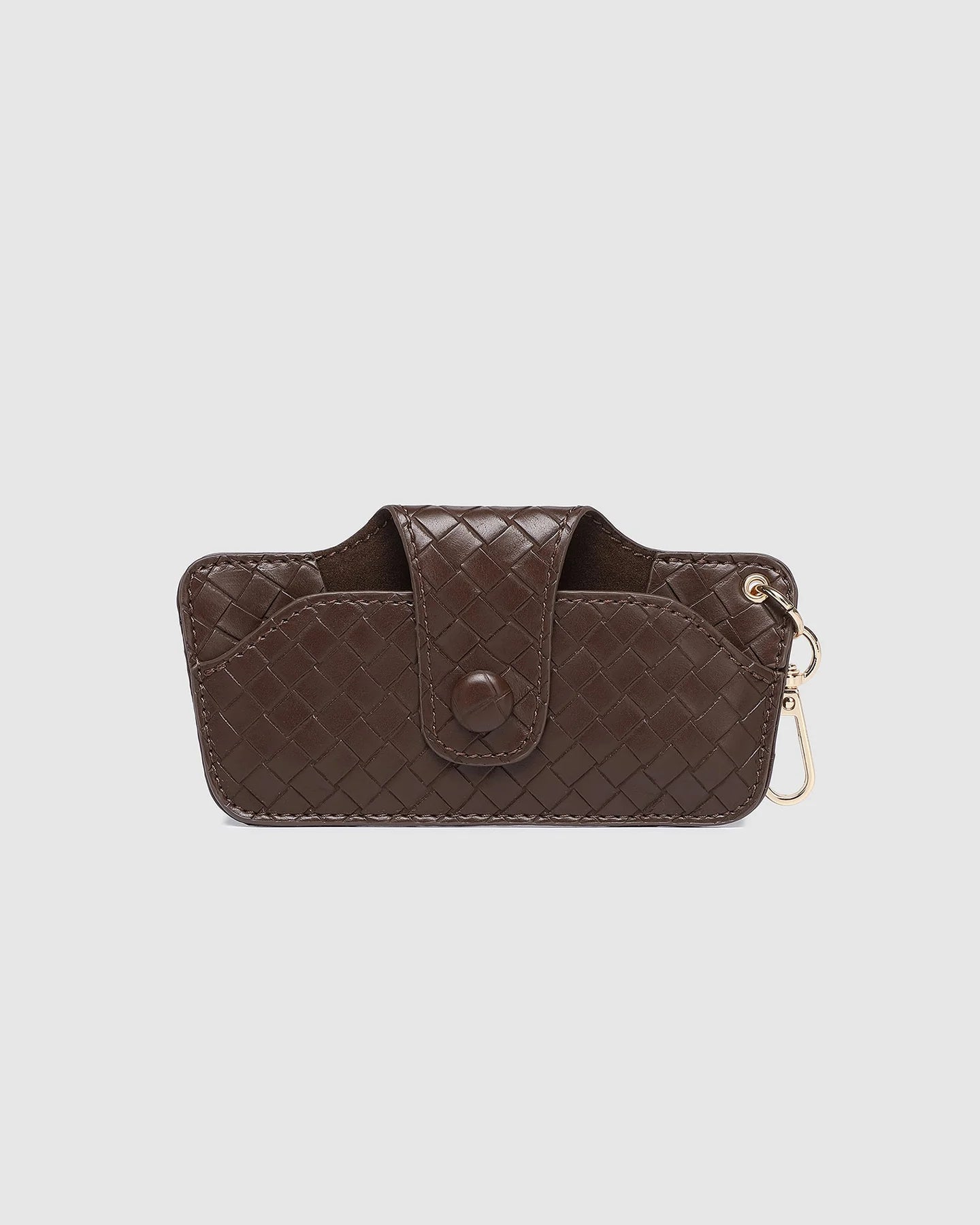 Louenhide Skittle Sunglass Case - Woven Chocolate