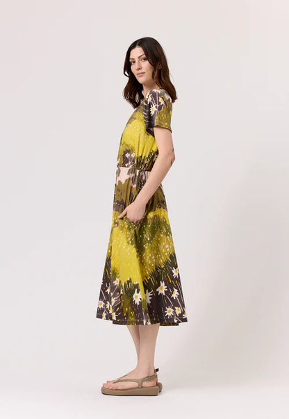 Nancybird Esti Tie Dress- Daisy Field