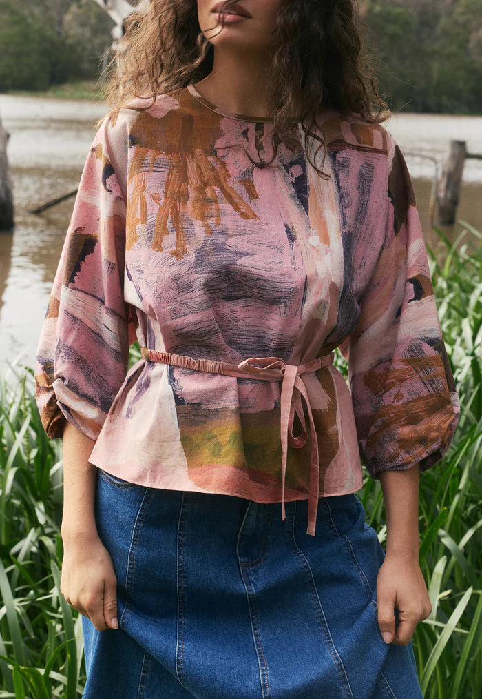 Nancybird Zephyr Blouse - Full of Hope