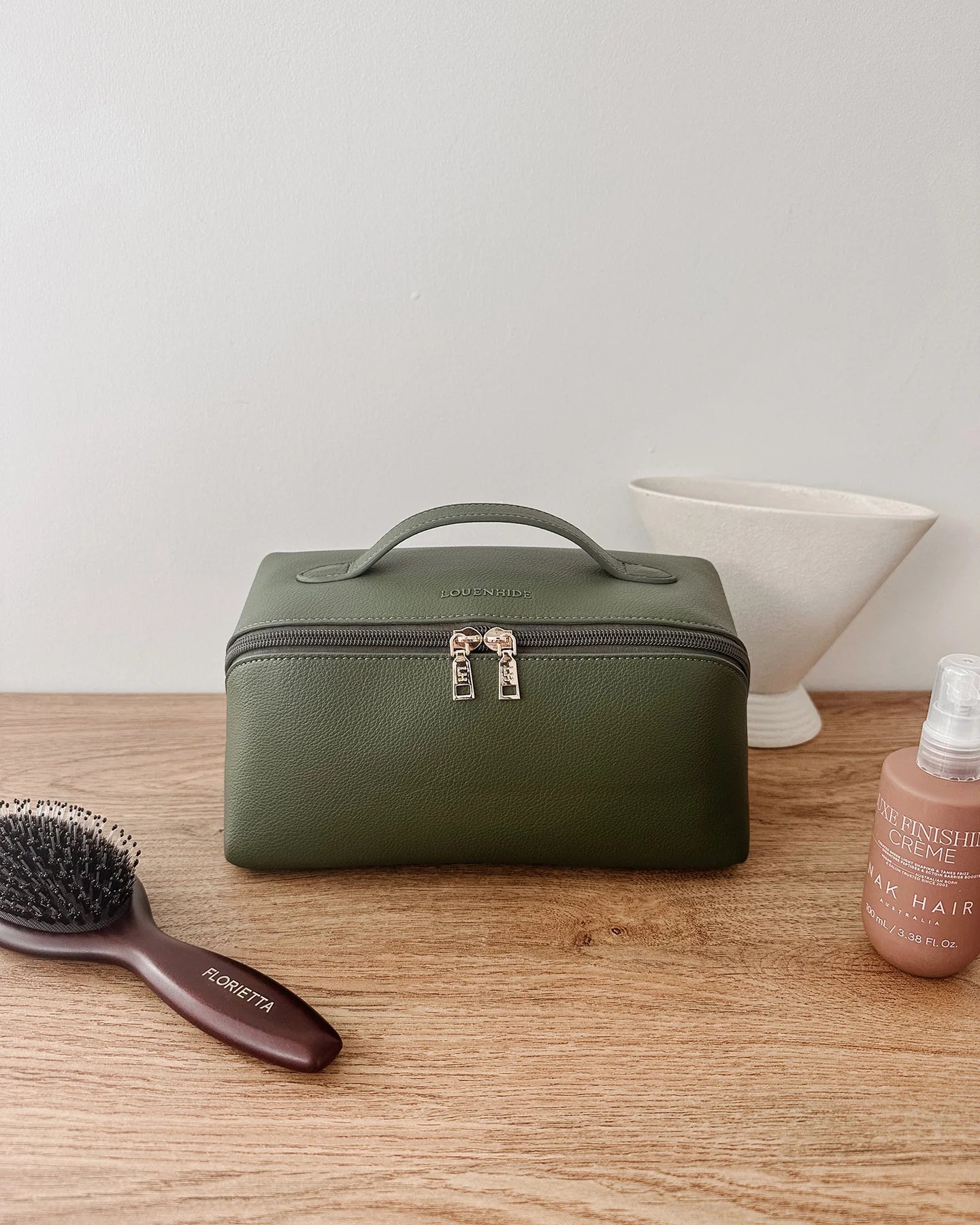 Louenhide Mary Cosmetic Bag - Olive